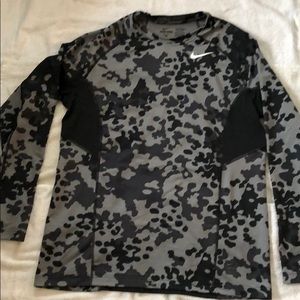 Nike grey camouflage thermal.